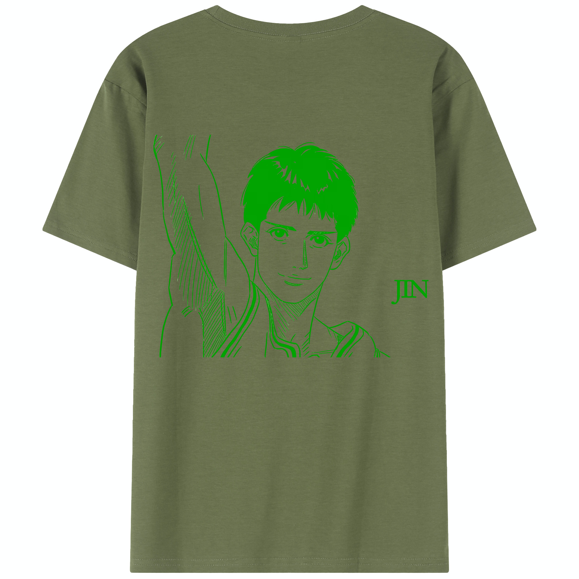 SLAM DUNK／スラムダンク 綿100％半袖Tシャツ（背面プリント）